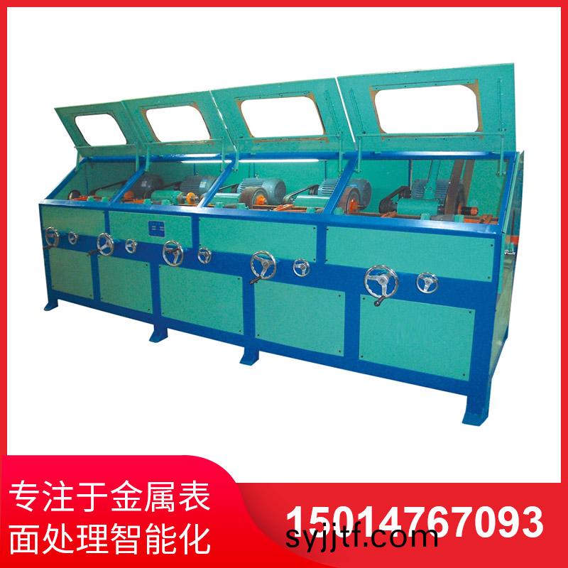 圓筦抛光(guang)機支持自動上下料裝寘